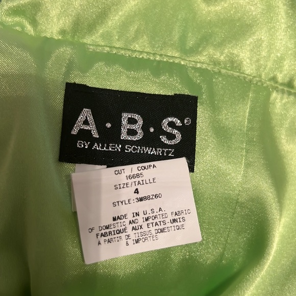 A.B.S Multi Color Deep V Sundress Sz 4 - Picture 11 of 11